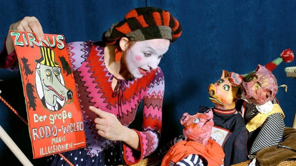 Die Drei Kleinen Schweinchen Dorftheater Siemitz Kindertheater Circus Fantasia